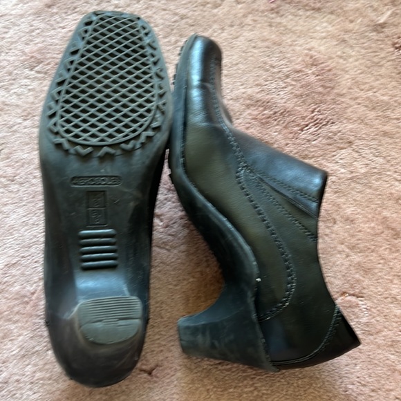 Aerosols black heeled shoes size 8 - Picture 3 of 3